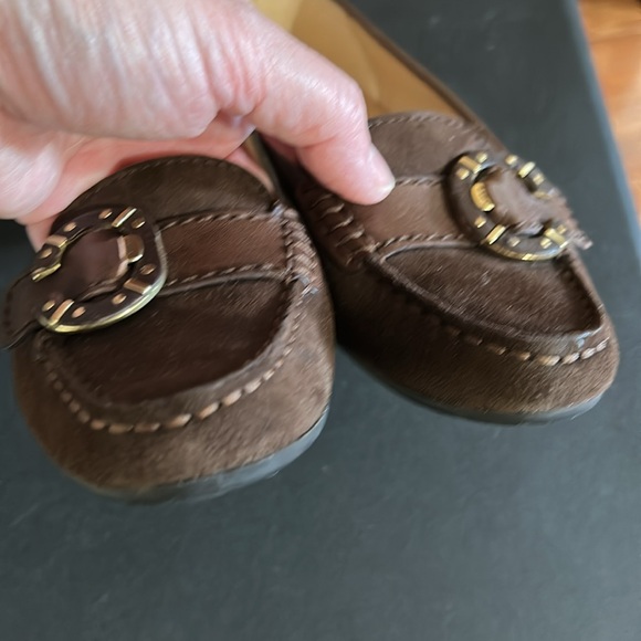 Geox Respira EUC brown suede women's loafer size EU 38 - Picture 8 of 15